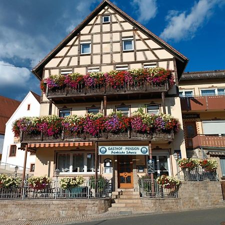 Gasthof-Pension Fraenkische Schweiz Obertrubach Esterno foto
